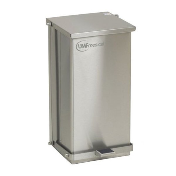 Umf Medical 32-Quart Stainless Steel Waste Receptacle SS1474